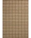Chris Loves Julia Fletcher Fle-01 7'9''x9'9'' Area Rug In Tan,olive