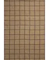Chris Loves Julia Fletcher Fle-01 9'3''x13' Area Rug In Tan,brown