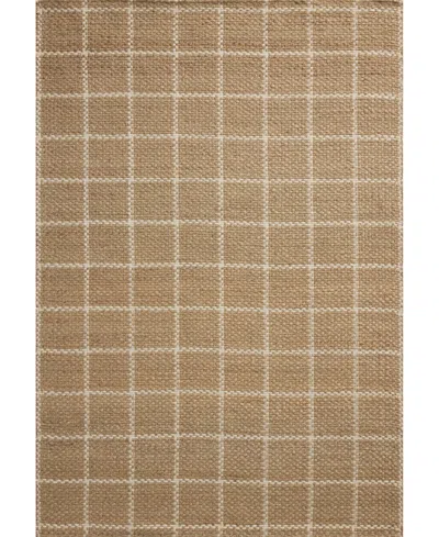 Chris Loves Julia Fletcher Fle-01 9'3''x13' Area Rug In Tan,ivory