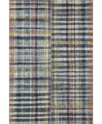 Chris Loves Julia Humphrey Hum 04 Area Rug In Plum,multi