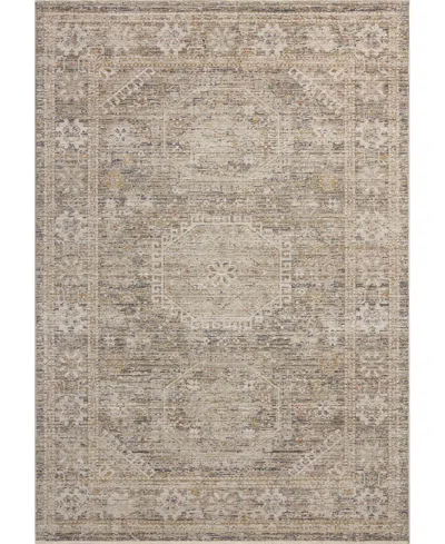 Chris Loves Julia Ida Ida-01 5'3''x7'6'' Area Rug In Taupe