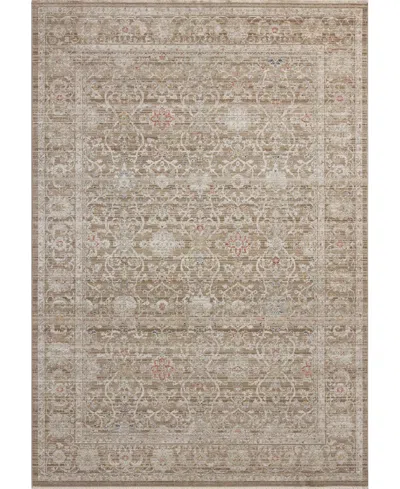 Chris Loves Julia Ida Ida-03 7'10''x10' Area Rug In Brown