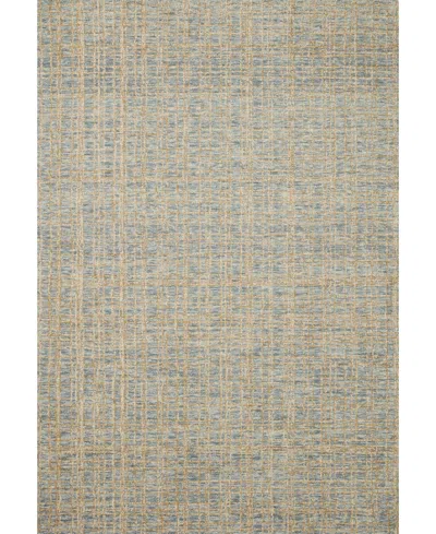 Chris Loves Julia Polly Pol-03 5' X 7'6" Area Rug In Blue,sand