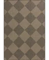 Chris Loves Julia Providence Prc-04 7'6''x10' Area Rug In Charcoal