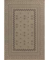 Chris Loves Julia Providence Prc-06 7'6''x10' Area Rug In Charcoal