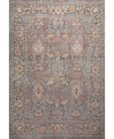 Chris Loves Julia Rosemarie Roe-01 5' X 7'10" Area Rug In Brown