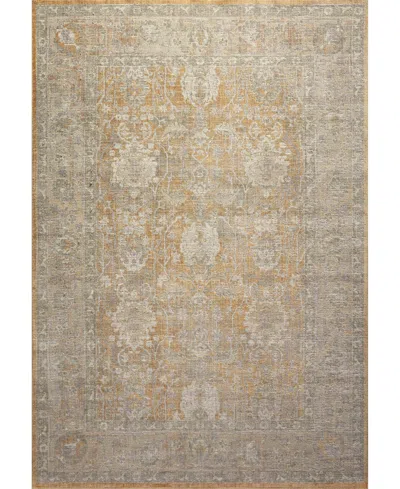 Chris Loves Julia Rosemarie Roe-01 7'10" X 10' Area Rug In Gold