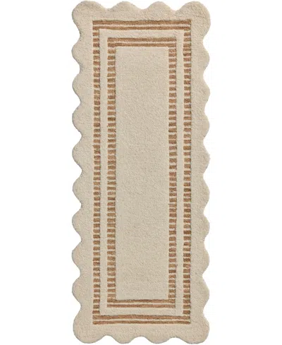 Chris Loves Julia Scottie Sco-01 2'6''x9'9'' Runner Area Rug In Neutral