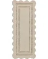 Chris Loves Julia Scottie Sco-01 2'6''x9'9'' Runner Area Rug In Neutral