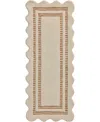 Chris Loves Julia Scottie Sco-01 2'x5' Runner Area Rug In Neutral