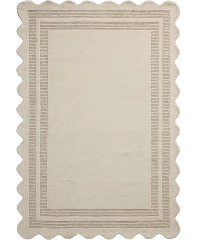 Chris Loves Julia Scottie Sco-01 3'6''x5'6'' Area Rug In Ivory,gray