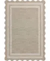 Chris Loves Julia Scottie Sco-01 5'x7'6'' Area Rug In Khaki