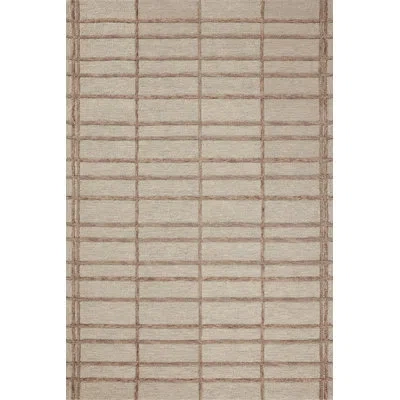 Chris Loves Julia X Loloi Bradley Rose / Blush Area Rug In Beige;pink