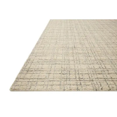Chris Loves Julia X Loloi Polly Checkered Antique/mist Area Rug In Blue;white;ivory