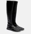 Christen Tabi Leather Knee-high Boots In Multi