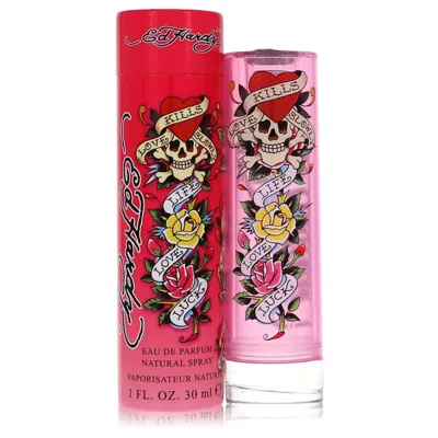 Christian Audigier 2pcs Combo Gift Set Ed Hardy By  Eau De Parfum Spray 1 oz For Women In Multi