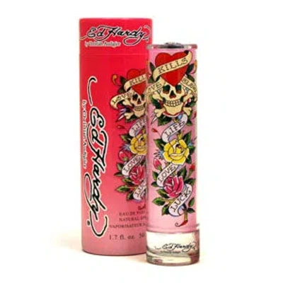 Christian Audigier Ed Hardy Eau De Parfum Spray In Transparent