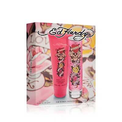 Christian Audigier Ed Hardy Ladies Pour Femme Gift Set Fragrances 719346297257