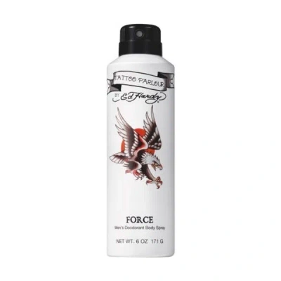 Christian Audigier Ed Hardy Tattoo Parlour Force For Men Deodorant Spray 6.0 oz