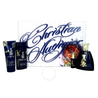 Christian Audigier Men's  3.0 oz Gift Set Fragrances 094922134295 In White