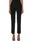 Christian Boaro Tuxedo Pants In Light Wool In Black