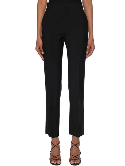 Christian Boaro Tuxedo Pants In Light Wool In Black