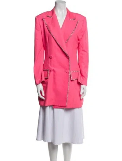 Pre-owned Christian Cowan Blazer In Pink