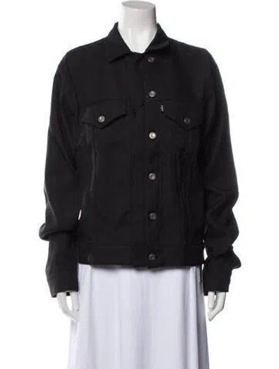 Pre-owned Christian Dada Denim Jacket In Black