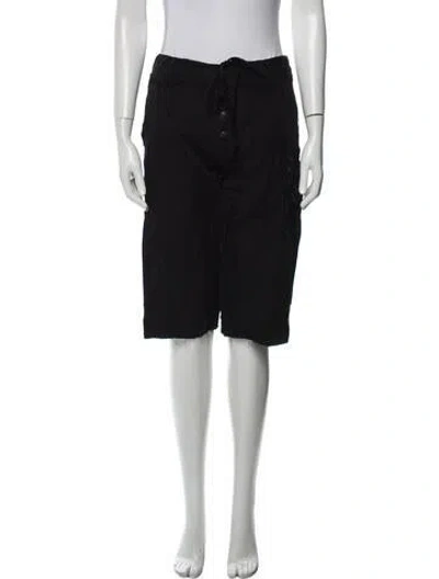 Pre-owned Christian Dada Knee-length Shorts In Black
