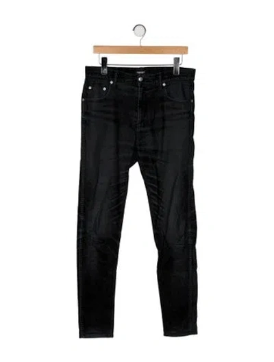 Pre-owned Christian Dada Skinny Jeans In Blue