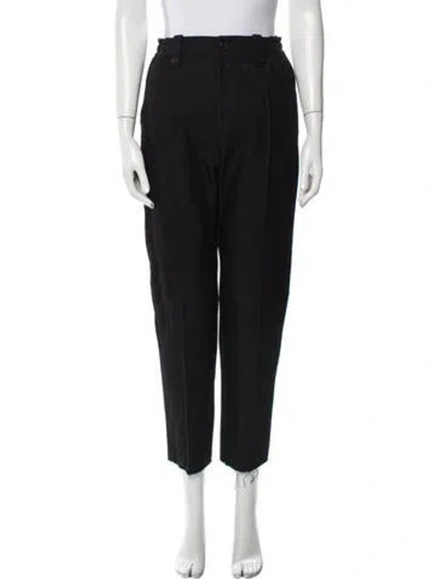 Pre-owned Christian Dada Skinny Leg Pants In Black