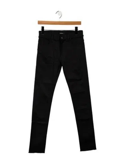 Pre-owned Christian Dada Skinny Leg Pants In Black
