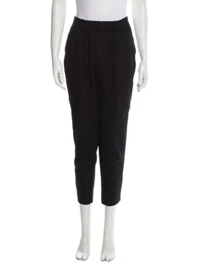 Pre-owned Christian Dada Skinny Leg Pants In Black
