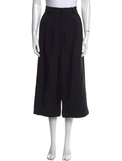 Pre-owned Christian Dada Wide Leg Pants In Black