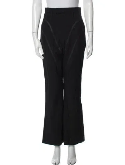 Pre-owned Christian Dada Wide Leg Pants In Black