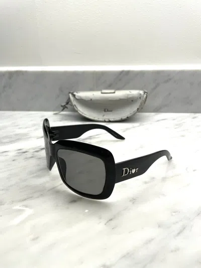 Pre-owned Christian Dior Monsieur X Dior Extra Light 1 Mask Big Shield Sunglasses Galliano So In Black