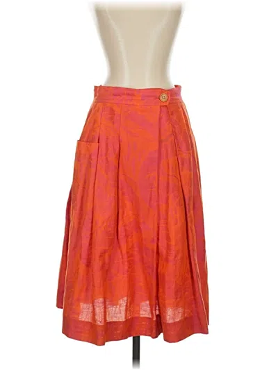 Pre-owned Christian Dior Separates Casual Skirt In Orange