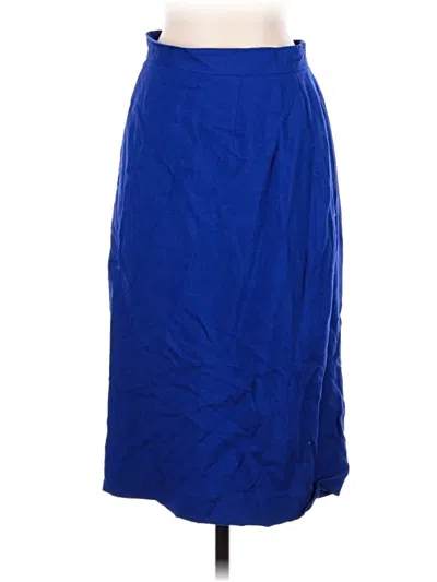 Pre-owned Christian Dior Separates Formal Skirt In Blue