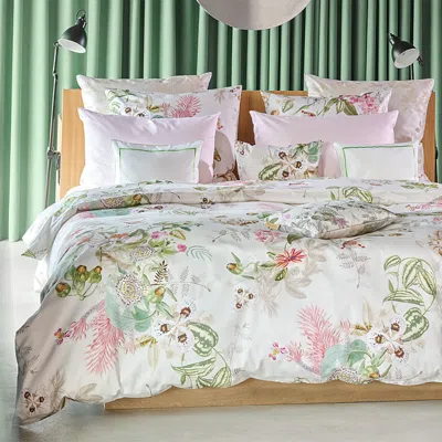 Christian Fischbacher Botanique Sateen Duvet Cover, Queen In Multi