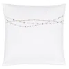 Christian Fischbacher Juwel Embroidered Sateen Euro Sham In Metallic