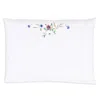 Christian Fischbacher Summerfield Embroidered Sateen Standard Pillowcase