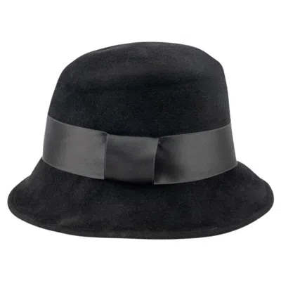 Pre-owned Christian Lacroix Black Moleskin Hat