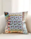 Christian Lacroix Bohemian Rapsody Mosaique Decorative Pillow, 20" Square In Mosaique