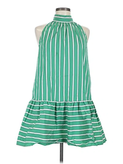 Pre-owned Christian Lacroix Casual Dress In Green