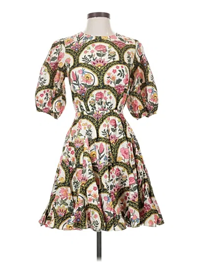 Pre-owned Christian Lacroix Casual Dress In Green