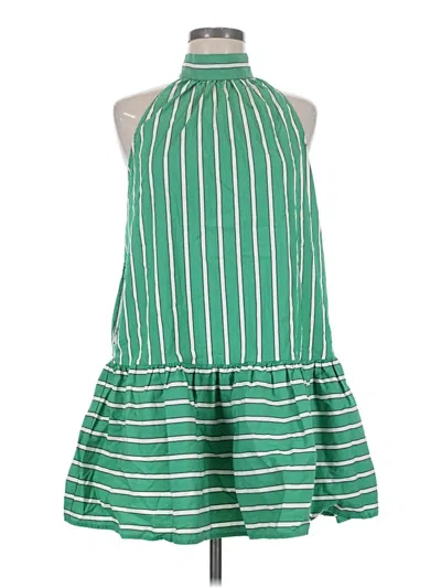 Pre-owned Christian Lacroix Casual Dress In Green