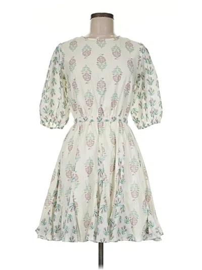 Pre-owned Christian Lacroix Casual Dress In Ivory