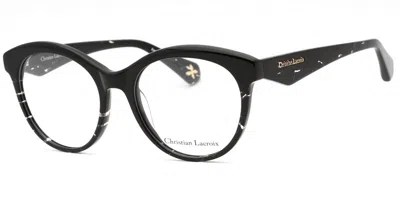 Christian Lacroix Cl1118 Men's Glasses, Black, Size 52