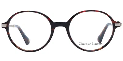 Christian Lacroix Cl1142 Men's Glasses, Tortoiseshell, Size 50 In Brown