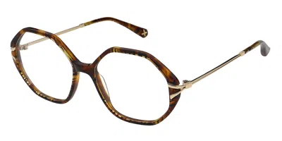 Christian Lacroix Cl1164 Women's Glasses, Tortoiseshell, Size 54 In Brown